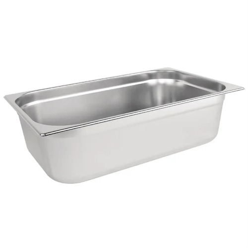 Vogue Stainless Steel 1/1 Gastronorm Tray 150mm 20Ltr - DN705