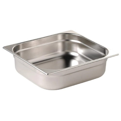 Vogue Stainless Steel 1/2 Gastronorm Tray 150mm 9Ltr - DN711