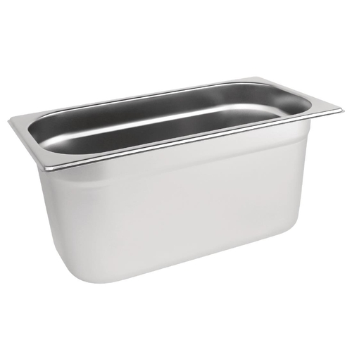 Vogue Stainless Steel 1/3 Gastronorm Tray 200mm 7.5Ltr - DN718