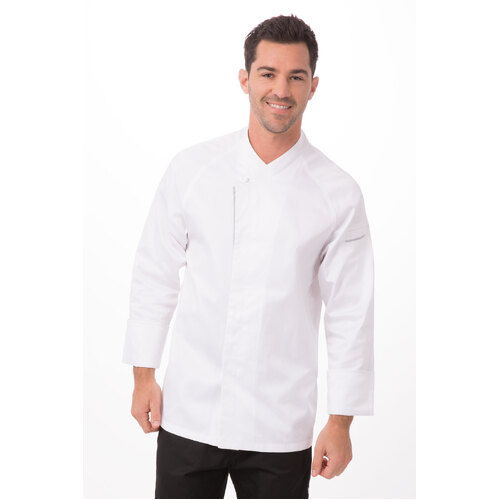 Chef Works Trieste Premium Cotton Chef Jacket - ECRO - ECRO