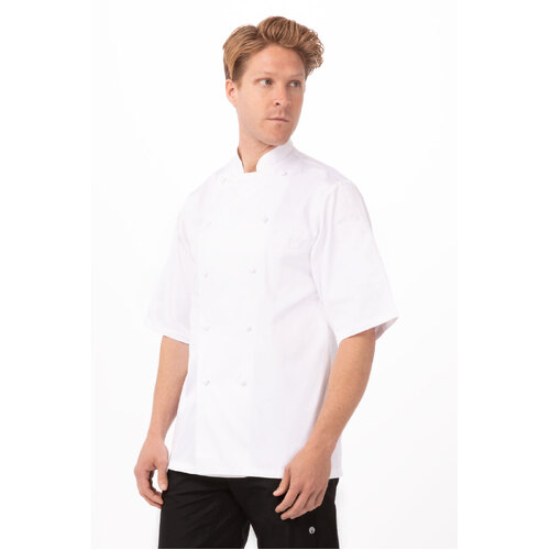 Chef Works Capri Premium Cotton Chef Jacket - ECSS - ECSS