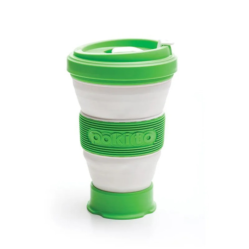 Evo Eco-Friendly Collapsible Cup - Lime - EVO-POKLIM-S