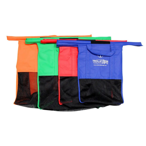 Evo Trolley Reusable Shopping Bag Original Vibe (Set of 4) - EVO-TBS1-S