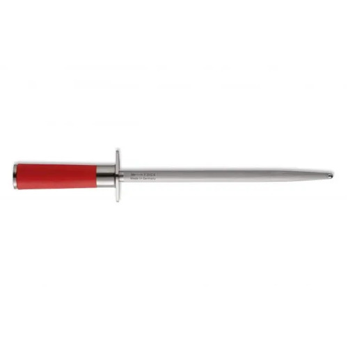 F.Dick Red Spirit Sharpening Steel Round Regular Cut 250mm C&C/P - FD-71741-25-2