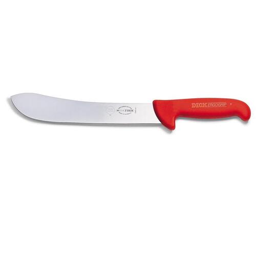 F.Dick ErgoGrip Butchers Knife 260mm Red S-S/P - FD-82385-26-1-03