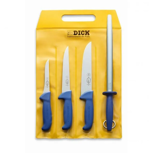 F.Dick ErgoGrip Starter Set 4pcs Blue - FD-82555-00-0