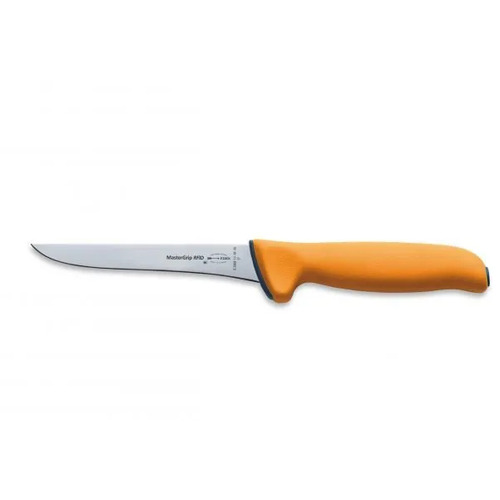 F.Dick MasterGrip Boning Knife Stiff 130mm Orange S-S/P - FD-82868-13-1-53