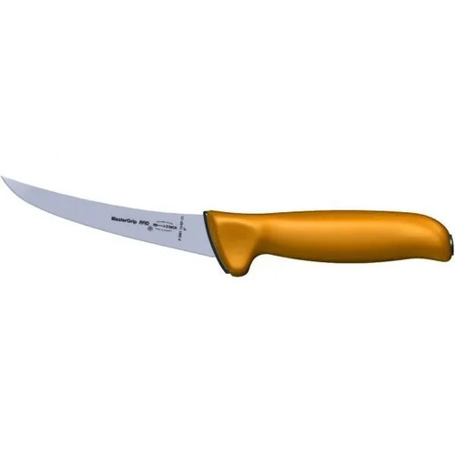 F.Dick MasterGrip Boning Knife w Curved Blade 130mm Orange Handle - FD-82891-13-1-53