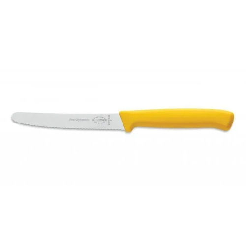 F.Dick Pro-Dynamic Utility Knife Serrated Edge, B/P 11cm - Yellow (Box of 6) - FD-85015-11-0-02