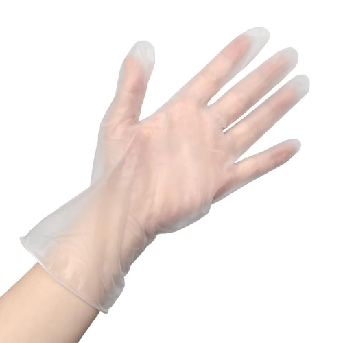 Vogue Vinyl Food-Prep Gloves Clear Powder Free Size S (Pack of 100) - FJ876-S