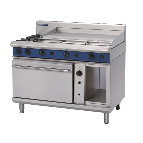 Blue Seal G58A - 2 Burner Gas Cooktop + 900mm Griddle with Convection Oven - G58A