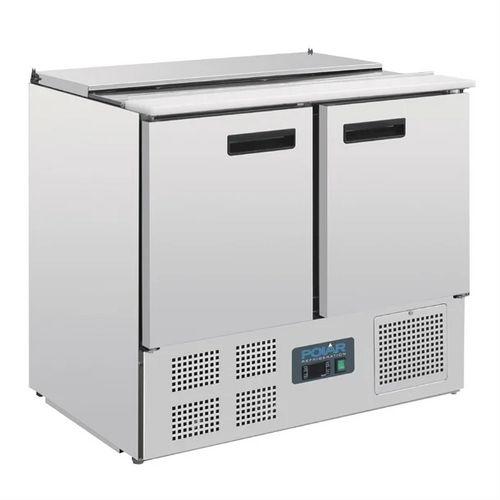 Polar G606-A G-Series Saladette Counter Fridge 240Ltr - G606-A