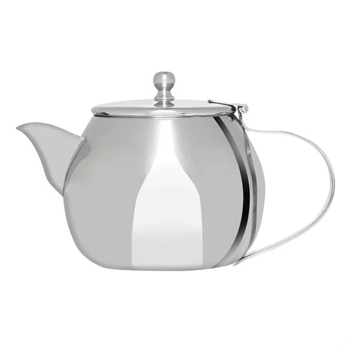 Olympia Non-Drip Tea Pot Stainless Steel 380ml - GC949