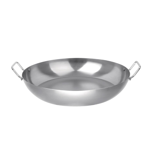 Vogue Carbon Steel Paella Pan 400mm  - GD074