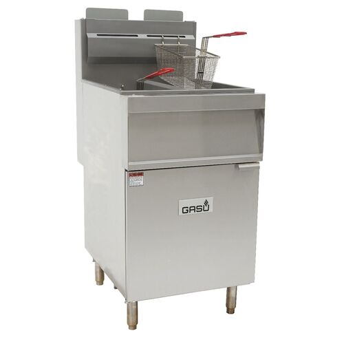 Gasu GFG2120 Split Tank Gas Fryer - GFG2120