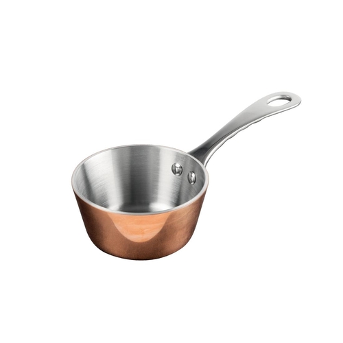 Vogue Mini Copper Tri Wall Sauté Pan 80mm - GG761