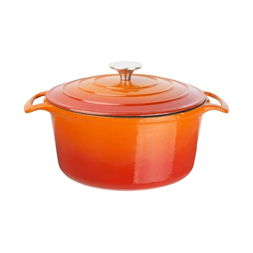 Vogue Round Casserole Orange 205mm 3.2Ltr - GH302