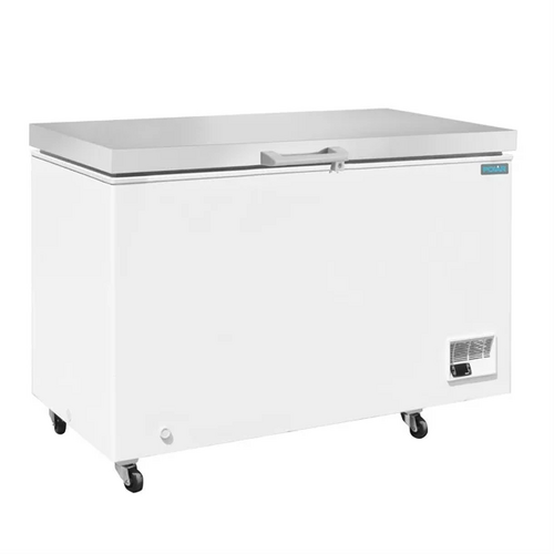 Polar GH337-A G-Series Chest Freezer with Stainless Steel Lid - 385Ltr - GH337-A