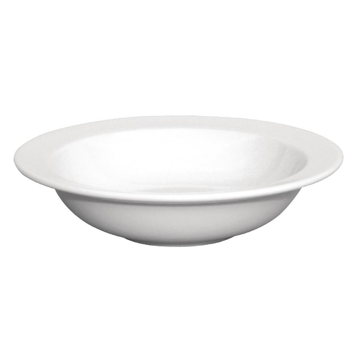 Olympia Whiteware Wide Rim Bowl 180mm 285ml (Box of 12) - GH633