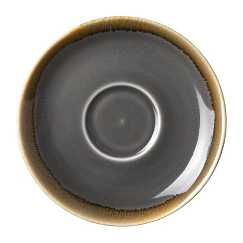 Olympia Kiln Smoke Saucer 140mm (Box of 6) - HC391