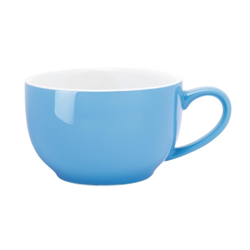 Olympia Cafe Coffee Cup Blue 228ml (Box of 12) - HC403