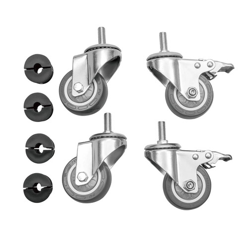 Vogue Castors for Vogue Stainless Steel Tables (Pack of 4) - HC847