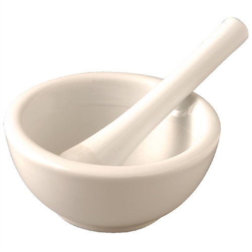 Vogue Porcelain Pestle & Mortar 115mm - J923