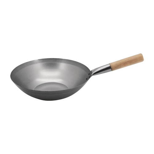 Vogue Wok Flat Base 330mm - K296