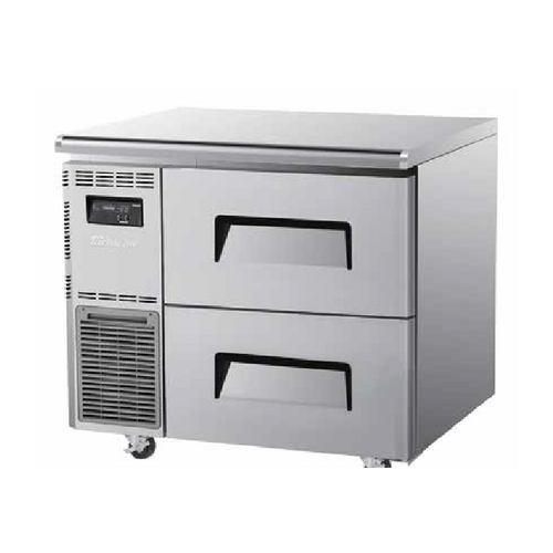 Turbo Air KUF9-2D-2-N - Undercounter 2 Drawer Freezer - 900mm wide - KUF9-2D-2-N