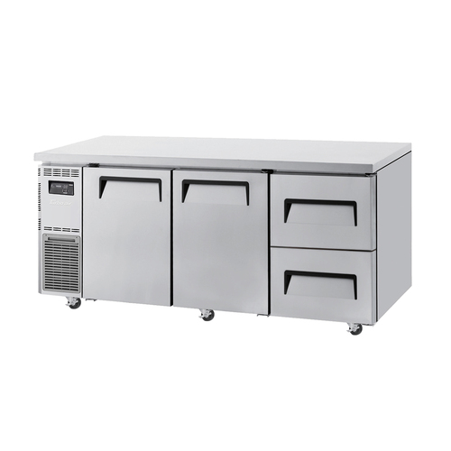 Turbo Air KUR18-2D-2-N - Undercounter 2 Door / 2 Drawer Chiller - 1800mm wide - KUR18-2D-2-N