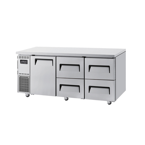 Turbo Air KUR18-2D-4-N - Undercounter 1 Door / 4 Drawer Chiller - 1800mm wide - KUR18-2D-4-N