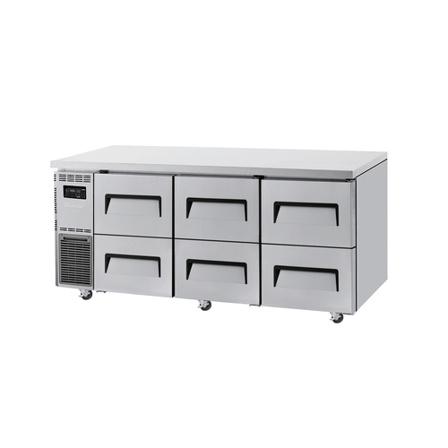 Turbo Air KUR18-2D-6-N - Undercounter 6 Drawer Chiller - 1800mm wide - KUR18-2D-6-N