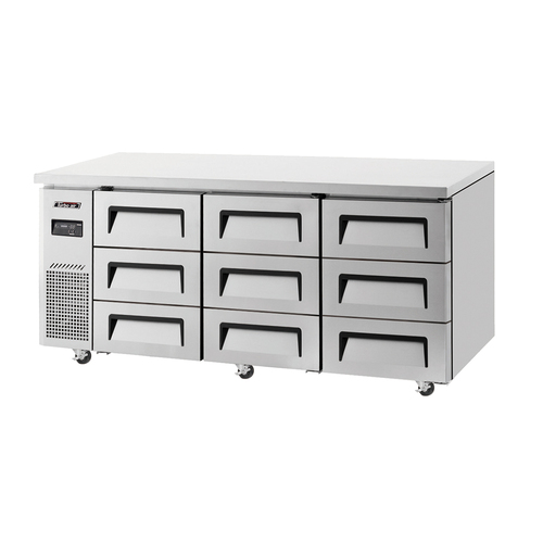 Turbo Air KUR18-3D-9-N - Undercounter 9 Drawer Chiller - 1800mm wide - KUR18-3D-9-N