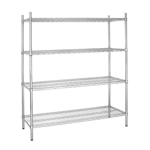 Vogue Flat Pack 4 Shelf Unit 1830x1830x460mm - L939