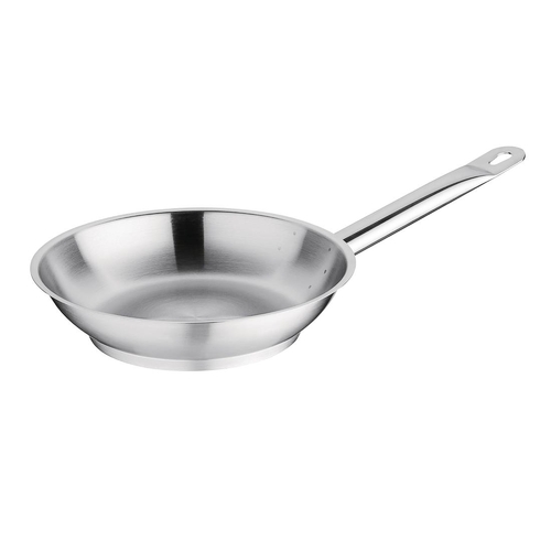 Vogue Stainless Steel Frying Pan 200mm  - M924