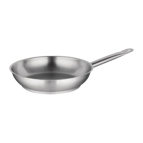 Vogue Stainless Steel Frying Pan 240mm - M925