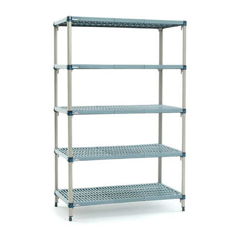 Metro Max Q - 5 Tier Shelving - 760 x 455 x 1890 - MAXQ.5T74.1830