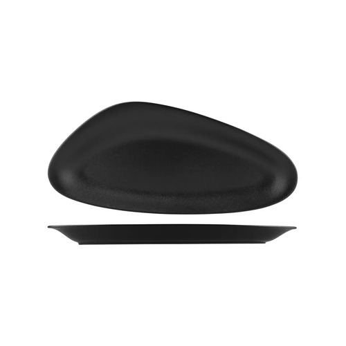 AFC Neo Fusion Volcano Beachcomber Oval Platter 420x190mm (Box of 6) - NFBC420-BK