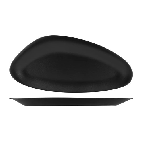 AFC Neo Fusion Volcano Beachcomber Oval Platter 500x230mm (Box of 6) - NFBC500-BK