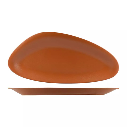 AFC Neo Fusion Terra Beachcomber Oval Platter 500x230mm (Box of 6) - NFBC500-T