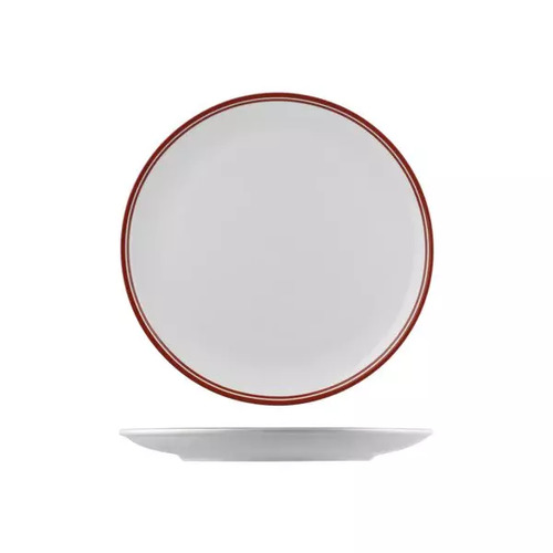 RAK Nano Cru Round Coupe Plate Red 290mm (Box of 12) - NPR29-R