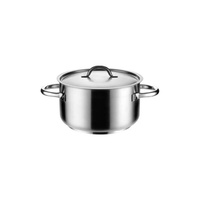 Pujadas Boiler / Saucepot With Cover 280x175mm / 10.2Lt 18/10 Stainless Steel  - P206-028