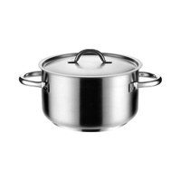 Pujadas Boiler / Saucepot With Cover 350x210mm / 20.2Lt 18/10 Stainless Steel  - P206-035