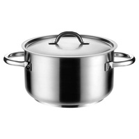 Pujadas Boiler / Saucepot With Cover 400x250mm / 31.4Lt 18/10 Stainless Steel  - P206-040