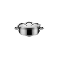 Pujadas Casserole With Cover 300x120mm / 8.4Lt 18/10 Stainless Steel  - P207-030