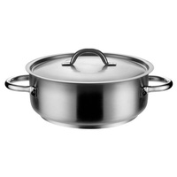 Pujadas Casserole With Cover 450x170mm / 27.0Lt 18/10 Stainless Steel  - P207-045