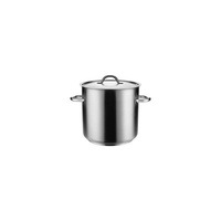 Pujadas Stockpot With Cover 200x200mm / 6.2Lt 18/10 Stainless Steel  - P208-020