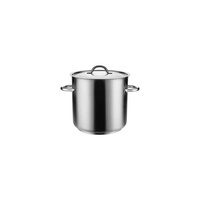 Pujadas Stockpot With Cover 240x240mm / 10.0Lt 18/10 Stainless Steel  - P208-024