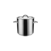 Pujadas Stockpot With Cover 300x300mm / 21.2Lt 18/10 Stainless Steel  - P208-030