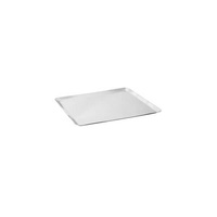 Pujadas Rectangular Display / Pastry Tray 270x210mm - 18/10 Stainless Steel, Heavy Duty - P779-021